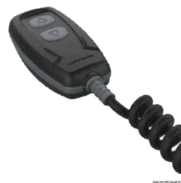 Pulsantiera a due tasti con cavo estendibile Wired windlass remote - 02.357.05