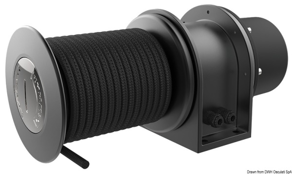 Verricello da garage 24v 9mt x 8mm - 02.617.24