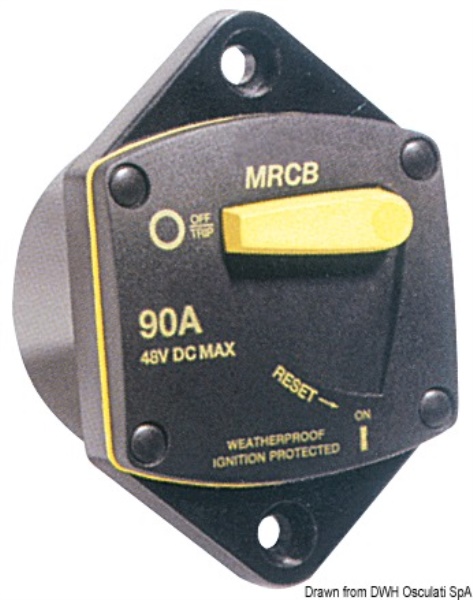 Termointerruttore da incasso 200 A - 02.700.41