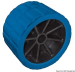 Osculati - Rullo laterale blu 75 mm Ø foro 15 mm