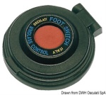 Osculati - Pulsantiera a pedale rosso/nero