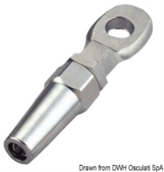Terminale inox occhio Ø 5 mm - 05.219.05