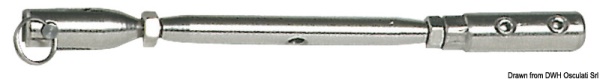 Tenditore draglie per cavi 5/6 mm - 07.190.06