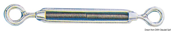 Tenditore inox 2 occhi 10 mm - 07.193.10