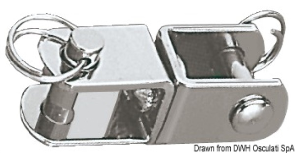 Girella inox pesante 14 x 42 mm - 08.071.08