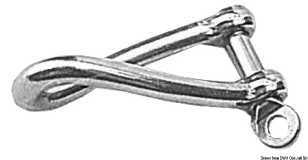 Grillo inox ritorto microfuso 10 mm - 08.856.10