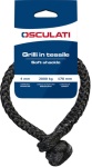 Osculati - Grilli in tessile alta tenacità grigi 3 mm (set 2pz)