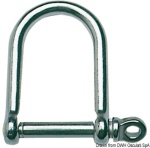 Osculati - Grilli inox a D larga mm 10