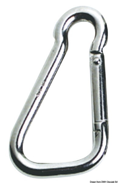 Moschettone inox grande 18 mm - 09.177.10
