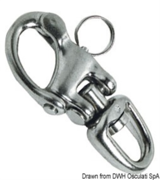 Moschettone inox spinnaker 82 mm - 09.846.01