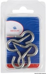 Osculati - Ganci inox vite 37 x 3,5 mm (blister 7 pz)