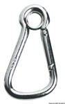 Osculati - Moschettone inox grande con occhio 10 mm