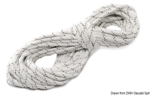 Cima poliestere per ancora 10 mm x 30 m - 01.106.01