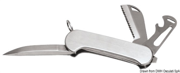 Coltello marinaio inox 70 mm - 10.285.05