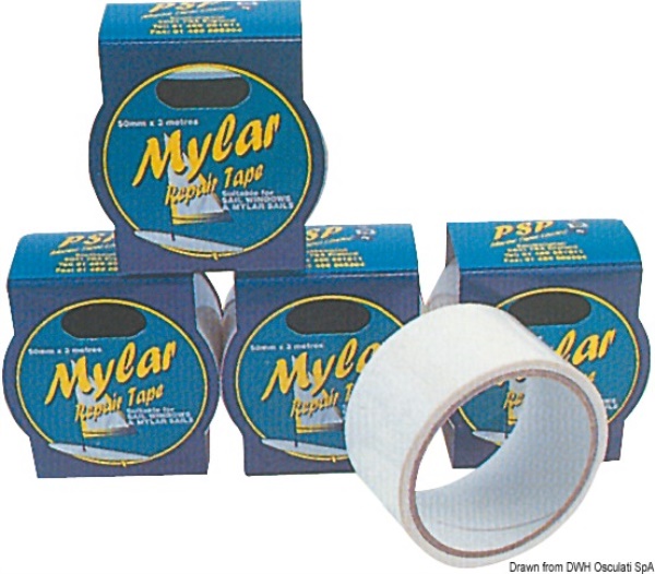 Nastro trasparente Mylar 50 mm x 3 m - 10.387.00