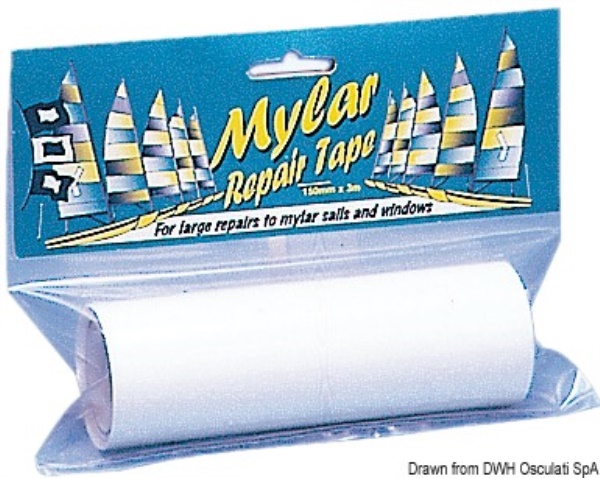 Nastro trasparente Mylar 150 mm x 3 m - 10.388.00