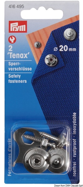 Blister bottoni Tenax 2+2 - 10.416.49