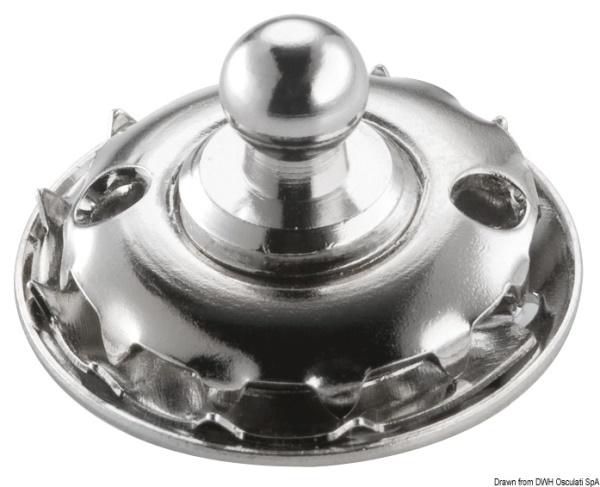 Maschio Loxx a ghiera Inox - 10.444.10