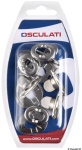 Osculati - Serie 4 bottoni inox per capote