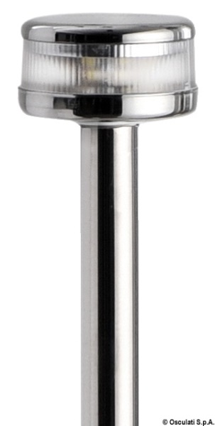 Asta Evoled 360° a parete inox cm 100 - 11.039.61