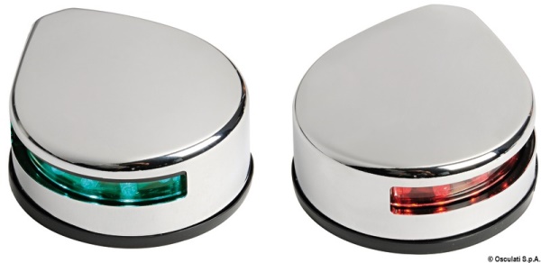 Fanale laterale inox lucido - 11.041.24