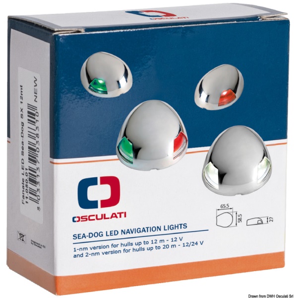 Fanale LED Sea-Dog DX 12 mt - 11.050.02