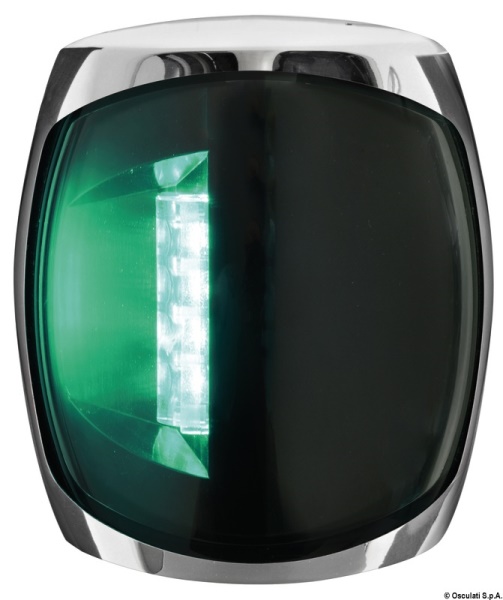 Fanale di via Sphera III inox verde - 11.062.22