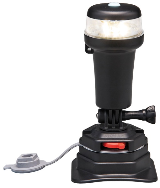 Luce di via bianca 360° base snodo swivel - 11.090.11