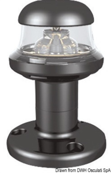 Fanale nero led 360° - 11.131.01