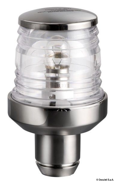 Fanale testa albero inox con codulo - 11.132.01