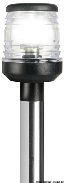 Asta Classic 360° abbattibile, 60 cm. nera - 11.143.00