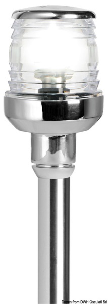 Asta Classic/LED abbattibile, 60 cm. inox - 11.143.11