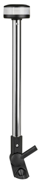 Asta Luminosa 360° LED abbattibile inox 12V IP65 - 11.150.01