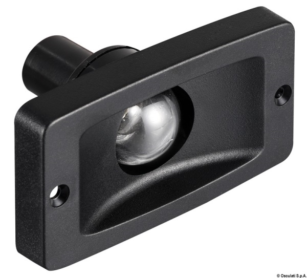 Fanale poppa incasso ABS nero - 11.332.01