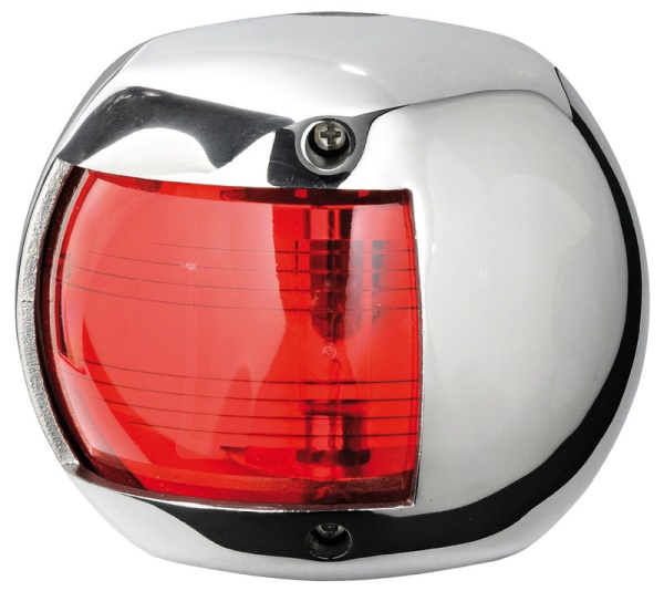 Luce di via Classic 20 LED - 112,5° sinistro calotta inox - 11.447.01