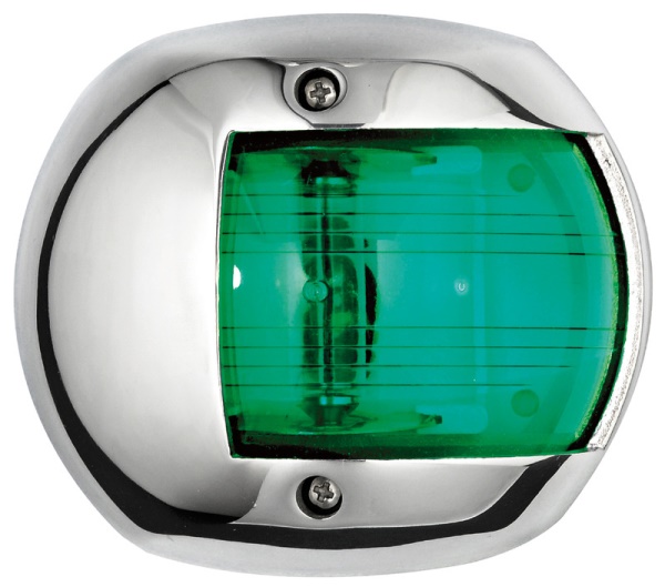 Luce di via Classic 20 LED - 112,5° destro calotta inox - 11.447.02