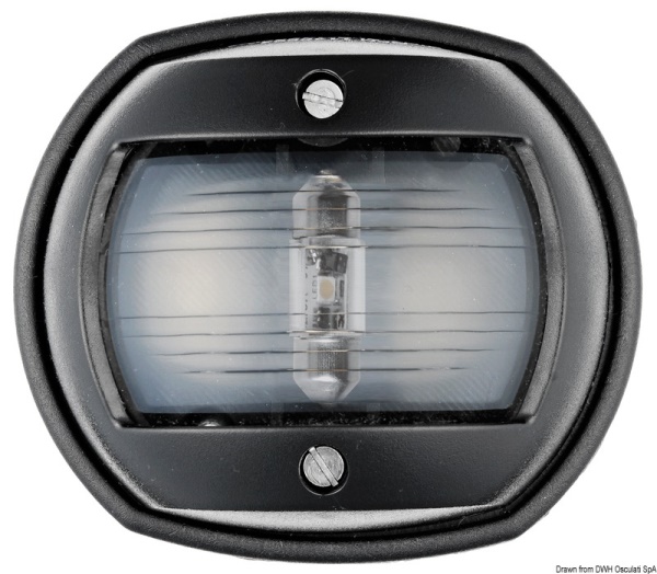 Fanale a led poppa carcassa nera - 11.448.04