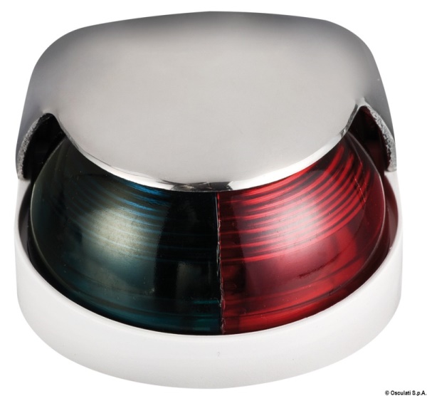 Fanale di coperta inox 225° bicolore - 11.507.05