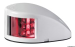 Osculati - Fanale di via Mouse Deck rosso corpo ABS bianco