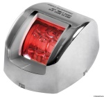 Osculati - Fanale di via Mouse rosso corpo inox