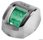 Osculati - Fanale di via Mouse verde corpo inox