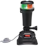 Osculati - Luce di via bicolore rossa/verde base snodo swivel