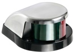 Osculati - Luce di via rossa/verde di prua calotta inox