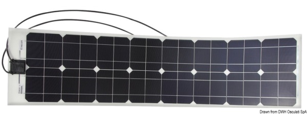 Pannello solare Enecom 82 Wp 1370 x 344 mm - 12.034.04