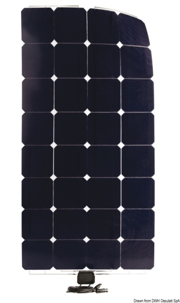Pannello Solare Enecom SunPower 124 Wp 1230x546 mm - 12.034.08