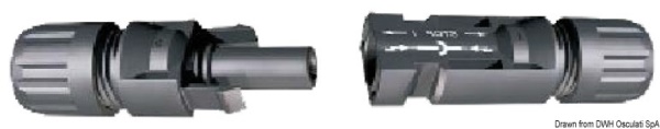 Connettori IP67 M + F Enecom per pannelli solari - 12.034.09