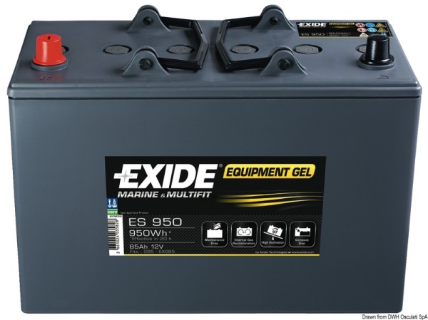 Batteria Exide gel 85 Ah - 12.413.03