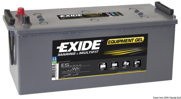 Batteria Exide gel 210 Ah - 12.413.08