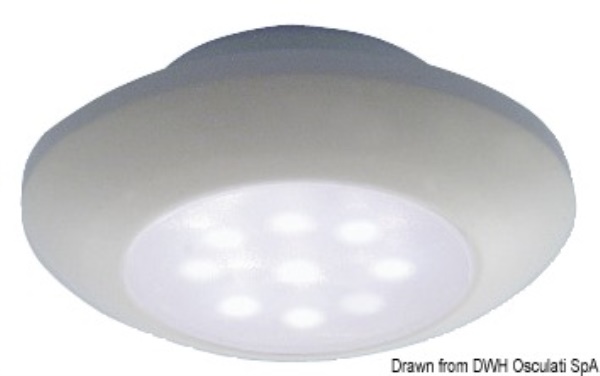 Plafoniera stagna LED bianca - 13.179.01