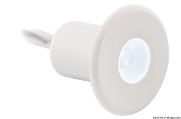 Singolo LED bianco di cortesia - 13.183.08